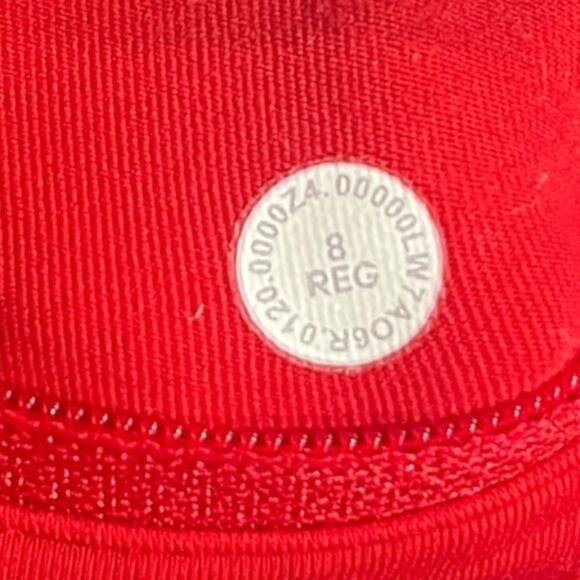 Lululemon Speed Up Short 2.5" Dark Red Size 8 Regular - Picture 3 of 4